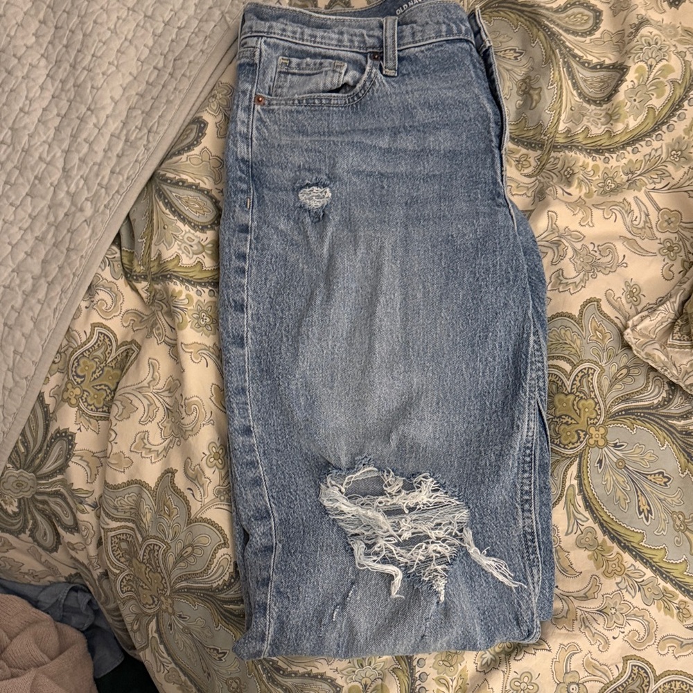 Old Navy Light Blue Boyfriend Jeans